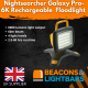 Nightsearcher NSGALAXYPRO-6K Galaxy Pro 6K Rechargeable 6000 Lumens Floodlight PN: NSGALAXYPRO-6K